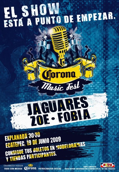 CORONA MUSIC FEST 09En Ecatepec, 